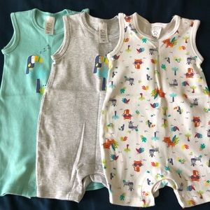 Bundle of 3 new rompers